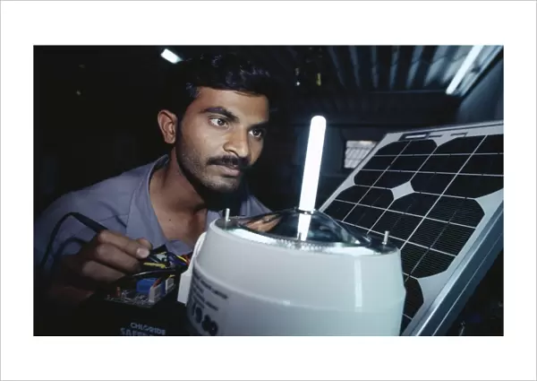 Solar lantern manufacture