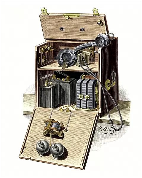 Early field telephone