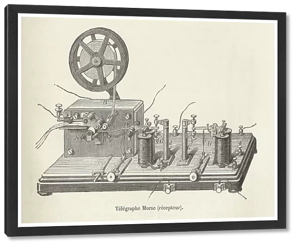 Morses telegraph receiver