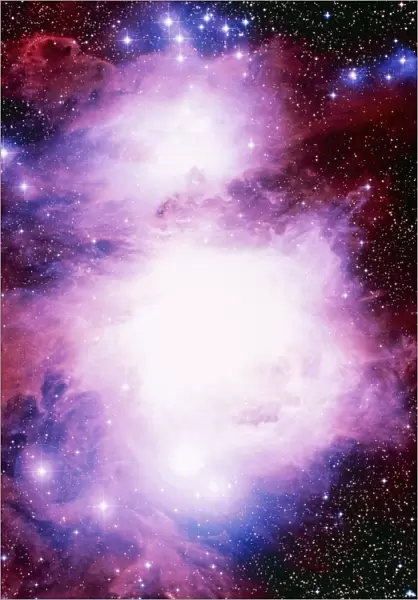 Optical image of the Orion Nebula