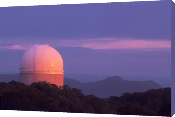 View of the Anglo-Australian Telescope at sunrise