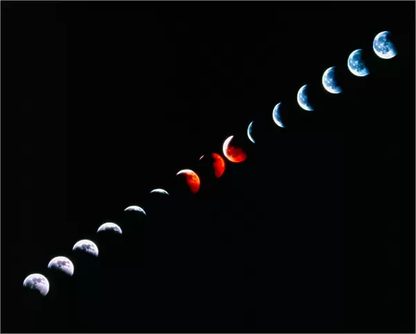 Total eclipse of the Moon in December 1992