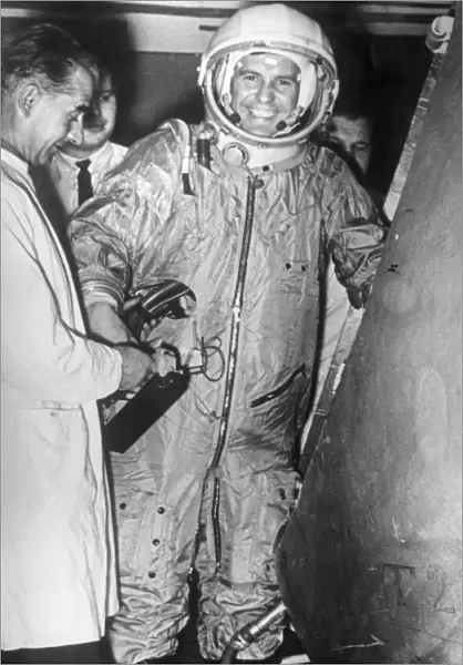 Cosmonaut Andrian Nikolayev, 1962