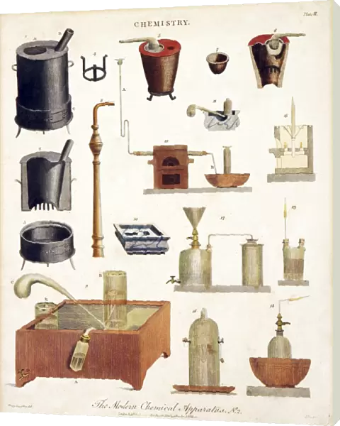 Chemistry equipment, early 19th century C013  /  5269