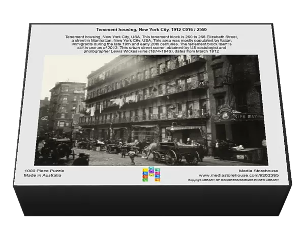 Tenement housing, New York City, 1912 C016  /  2550