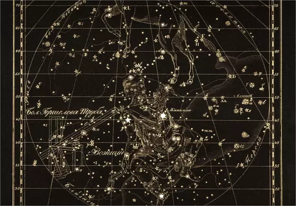 Auriga constellations, 1829 C016  /  4391