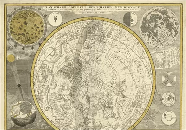 Celestial planisphere, 1700 C016  /  4385
