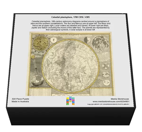 Celestial planisphere, 1700 C016  /  4385