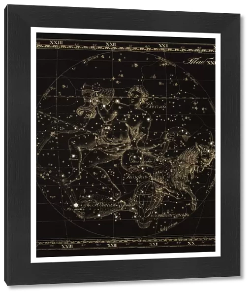 Aquarius constellations, 1829 C016  /  4408