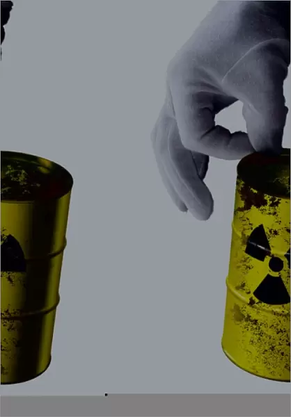 Nuclear waste disposal, conceptual image C014  /  0674
