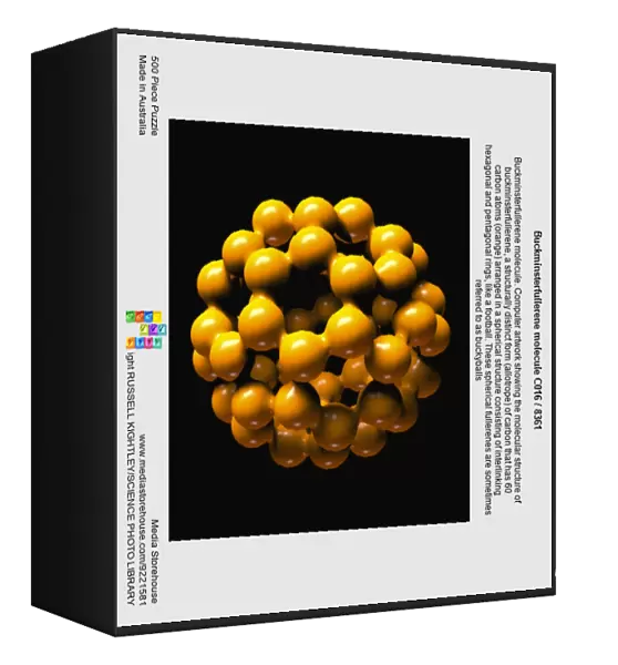 Buckminsterfullerene molecule C016  /  8361