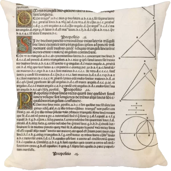 Euclids Elements of Geometry, 1482