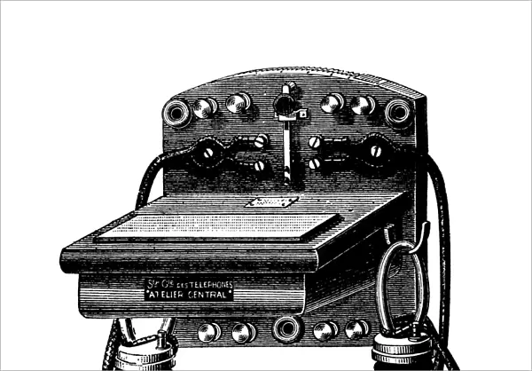 Ader-Van Rysselberghe telephone, 1880s C017  /  6922