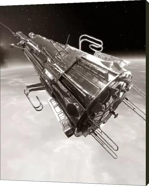 Sputnik 3 in orbit, 1958 C016  /  6374