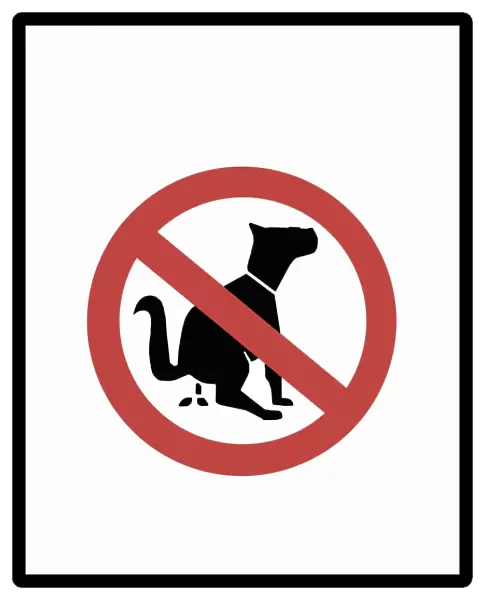 Anti dog-fouling sign, Spain C016  /  6363