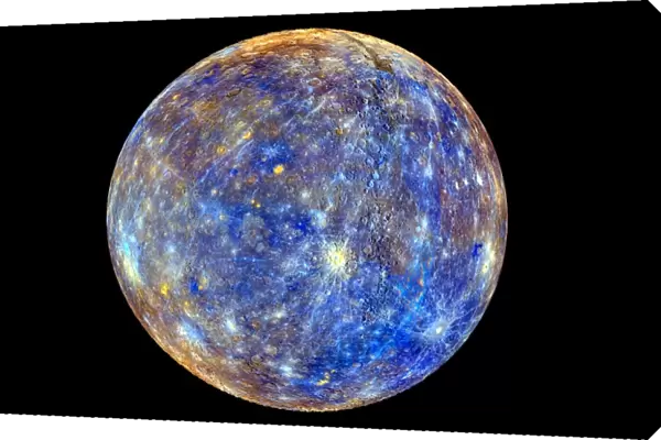Mercury hemisphere, MESSENGER image C016  /  9721