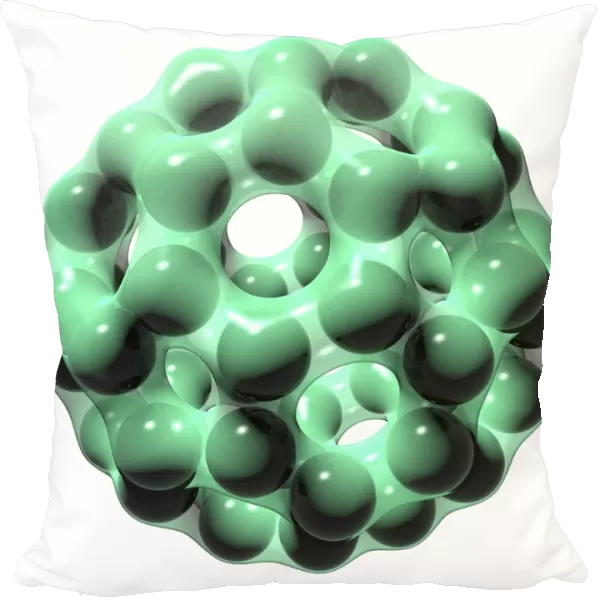 Buckminsterfullerene molecule C016  /  8354