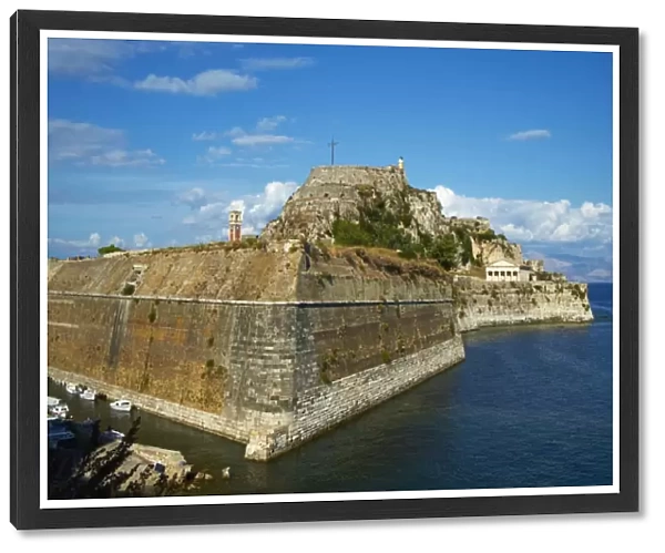 Old Fortress, Kerkyra city, UNESCO World Heritage Site, Corfu, Ionian Islands, Greek Islands, Greece, Europe