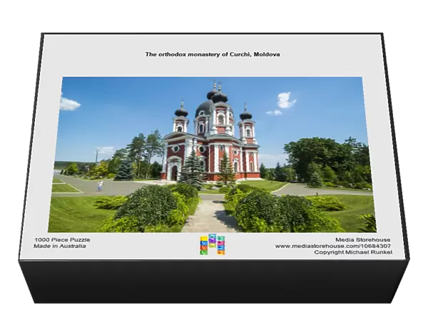 The orthodox monastery of Curchi, Moldova
