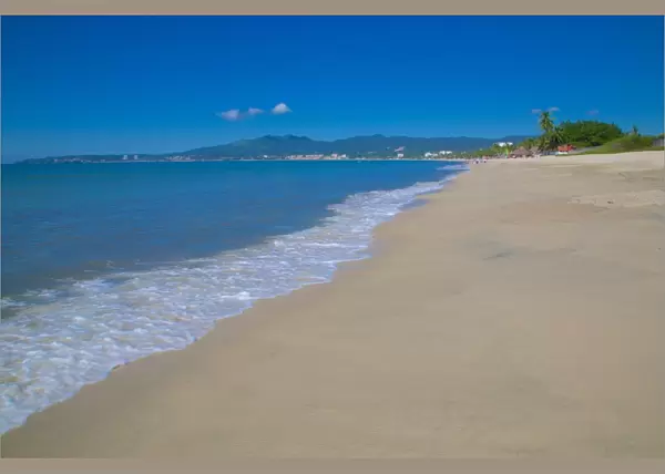 Beach scene, Nuevo Vallarta, Nayarit, Mexico, North America
