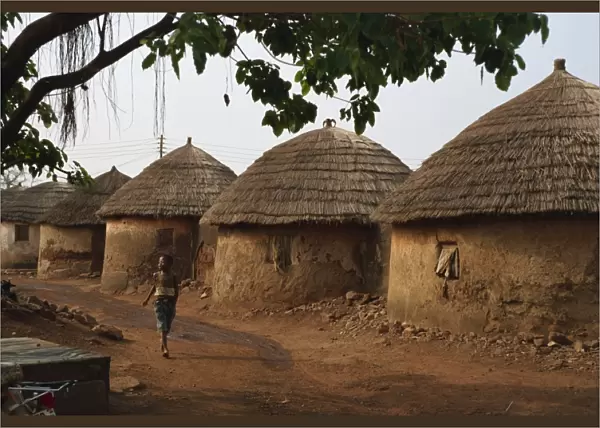 Chiefs compound, Tamale, capital of Northern Region, Ghana, West Africa, Africa