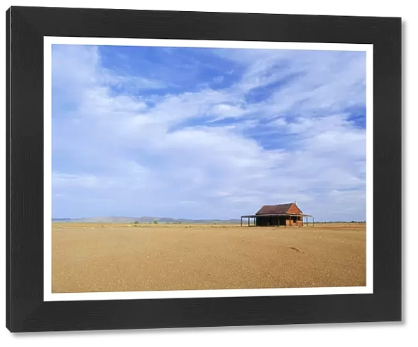 A shack in the Outback, New South Wales, Australia