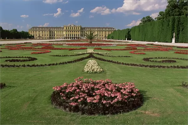Schonbrunn Palace and Gardens, UNESCO World Heritage Site, Vienna, Austria