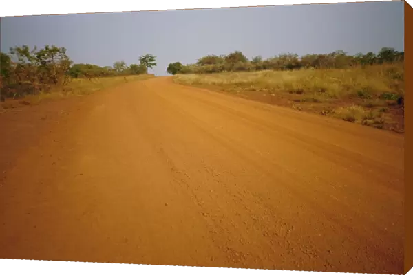 The main road from Cameroun to the capital Bangui, Central African Republic, Africa