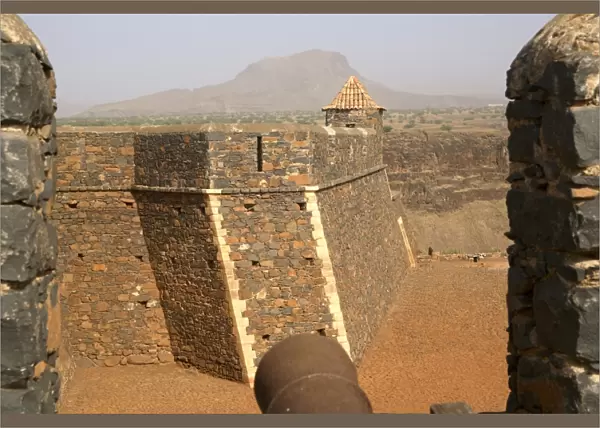 Sao Filipe fort, Cidade Velha, Santiago, Cape Verde Islands, Africa