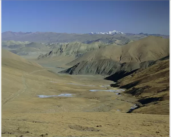 Approach to Mount Everest, Tingri, Tibet, China, Asia