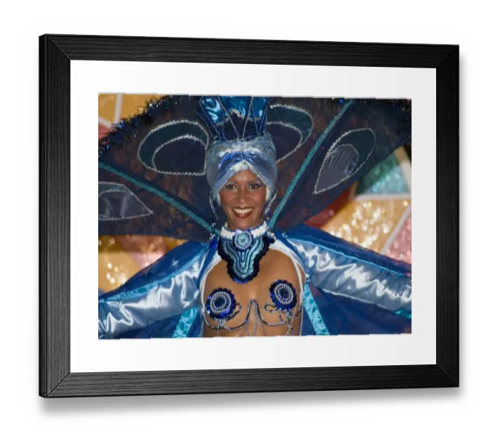 Framed Print : Cuban Hotel Dancer Print Framed Print : Cuban Hotel Dancer Print