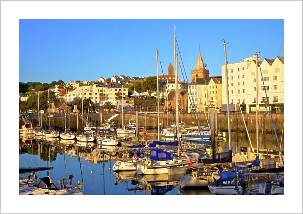 St. Peter Port Harbour, Guernsey, Channel Islands, United Kingdom, Europe