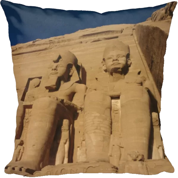 Temple of Re-Herakhte for Ramses II, was moved when Aswan High Dam was built