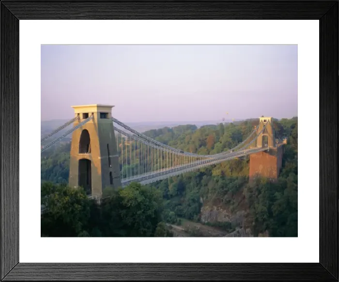 Framed Print : Clifton Suspension Bridge Print