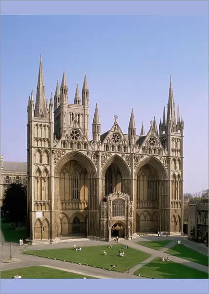 Peterborough Cathedral, Peterborough, Cambridgeshire, England, United Kingdom, Europe