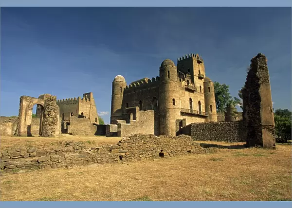 The Royal Enclosure of Fasils Castle, UNESCO World Heritage Site, Gondar