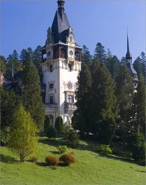 Peles Castle, the Royal Palace, intended as a summer residence by King Carol I