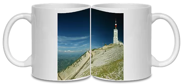 The summit of Mont Ventoux in Vaucluse, Provence, France, Europe