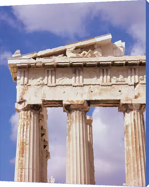 Detail of the Parthenon