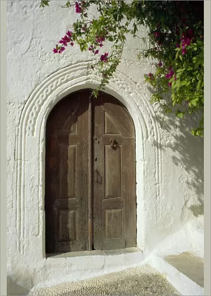 Traditional arched doorway