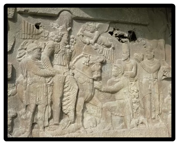 Sassanian reliefs