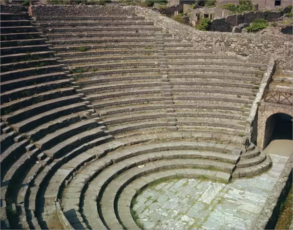 The theatre at Pompeii