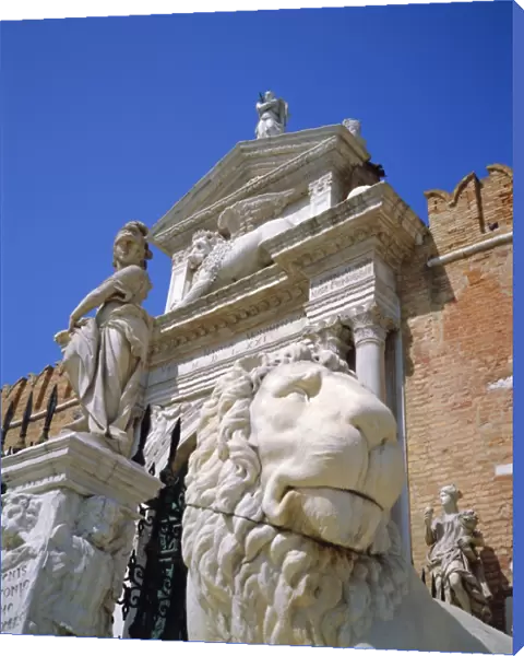 Arsenal Gate and Venetian Lion