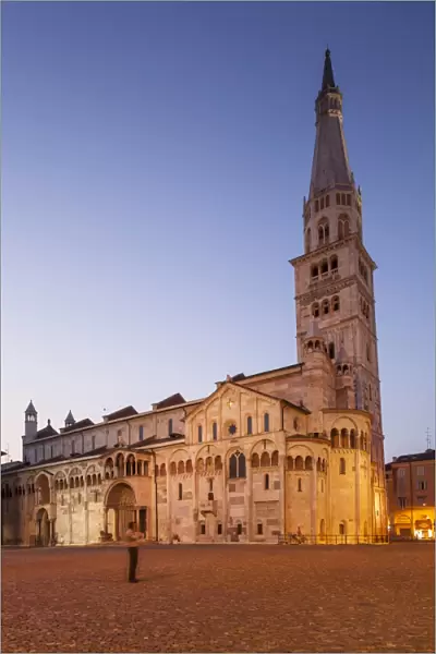 Modena Cathedral and Piazza Grande, UNESCO World Heritage Site, Modena, Emilia-Romagna