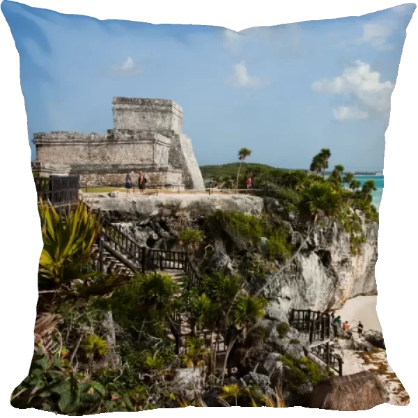 El Castillo at Tulum, Yucatan, Mexico, North America