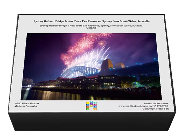Sydney Harbour Bridge & New Years Eve Fireworks, Sydney, New South Wales, Australia