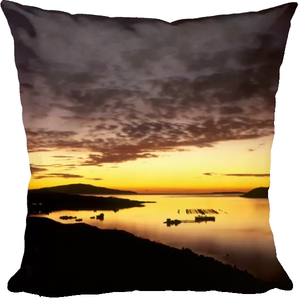 West Loch Tarbert at sunset