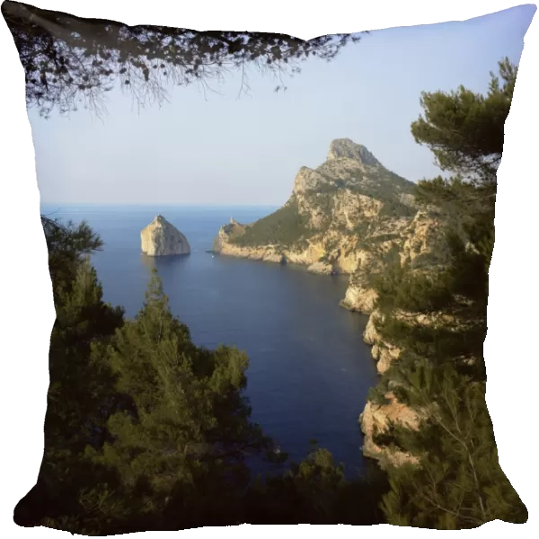 View to Isla Colomer from Formentor Peninsula