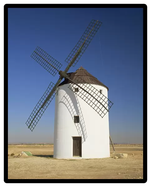 One of the windmills above the village of Consuegra