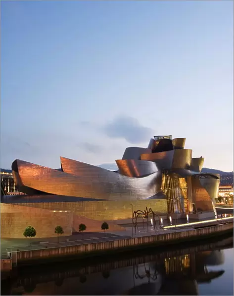 Guggenheim Modern Art Museum designed by Frank Gehry